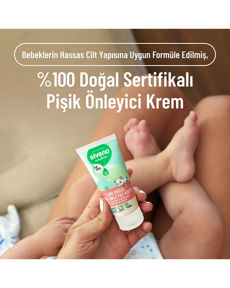 %100 Doğal Bebek Pişik Önleyici Jel Krem 50ml