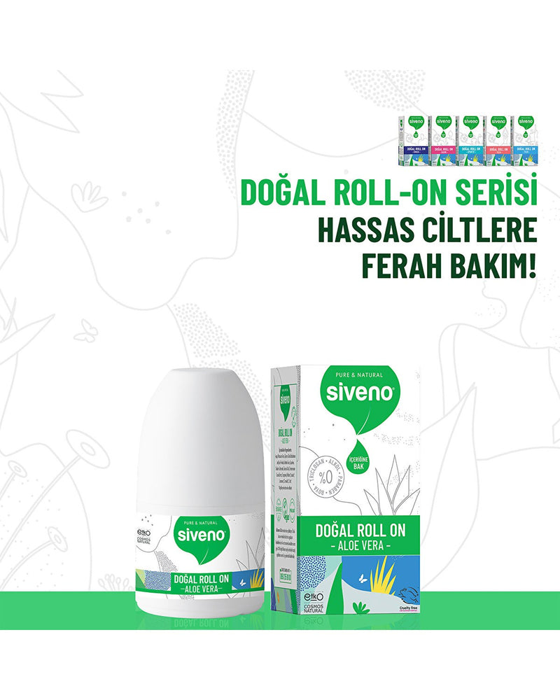 %100 Doğal Roll-On Aloe Vera 50 ml