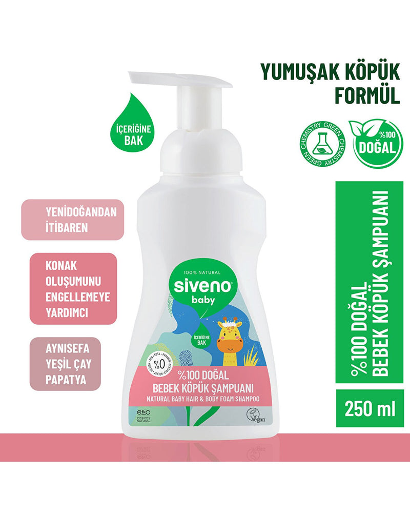 Bebek Köpük Şampuan 250 ml