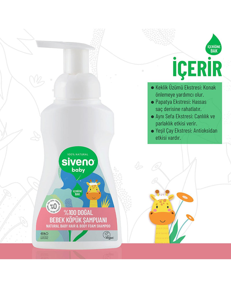 Bebek Köpük Şampuan 250 ml