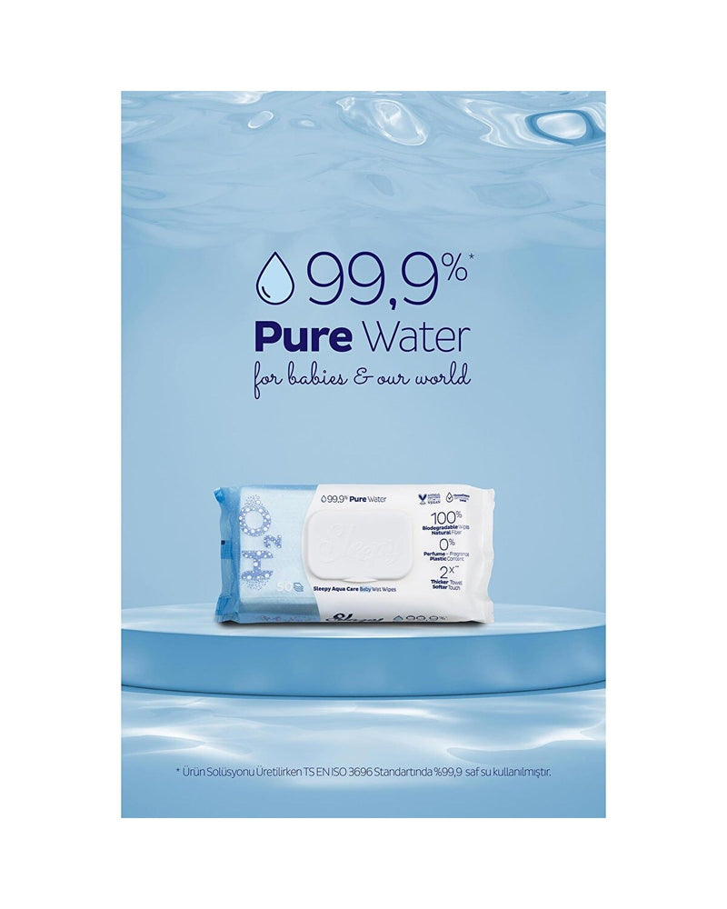 Aqua Care 50'li Islak Mendil