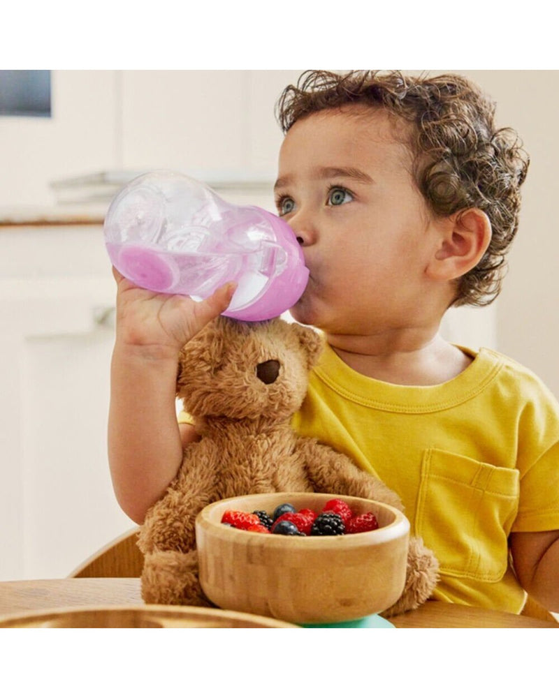 Tıklama Kilitli Uçlu Pipetli Alıştırma Bardağı,12ay+,296ml,2li Paket
