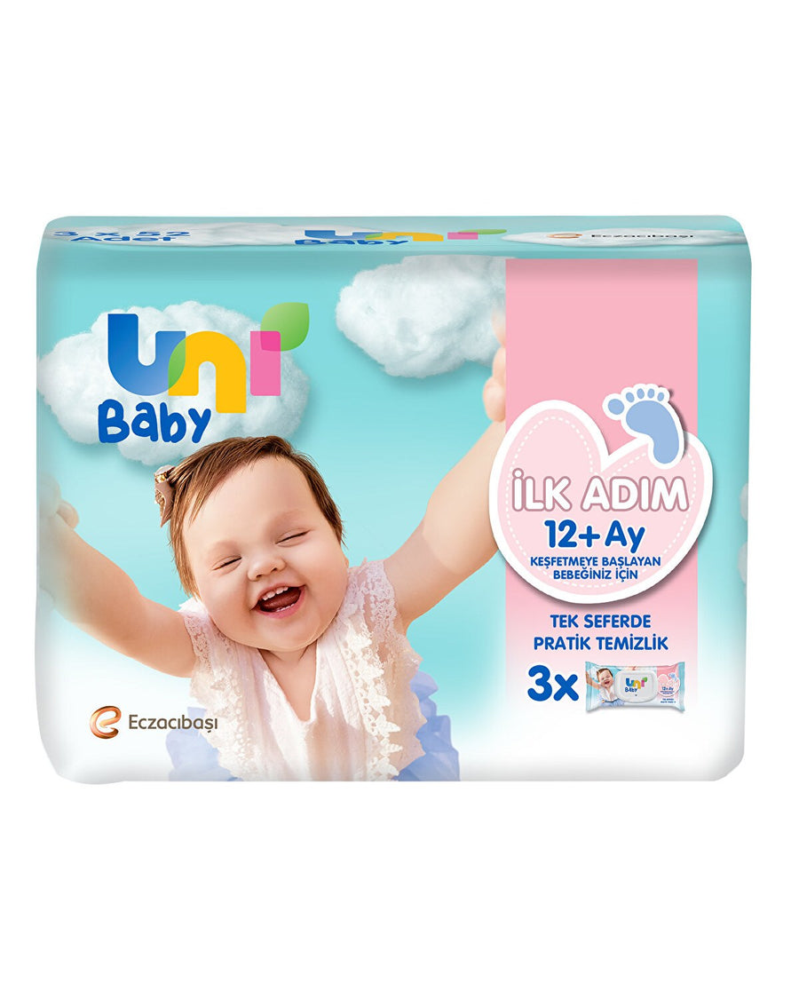 İlk Adım Islak Mendil 3x52 Adet
