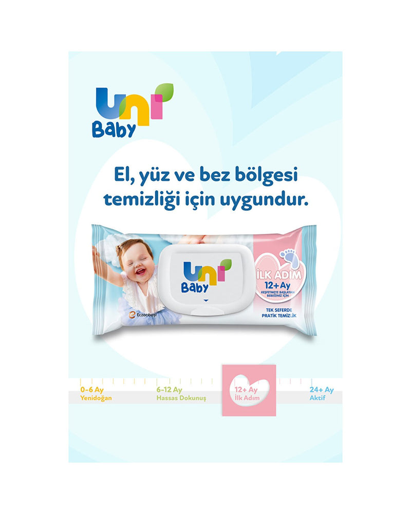 İlk Adım Islak Mendil 3x52 Adet