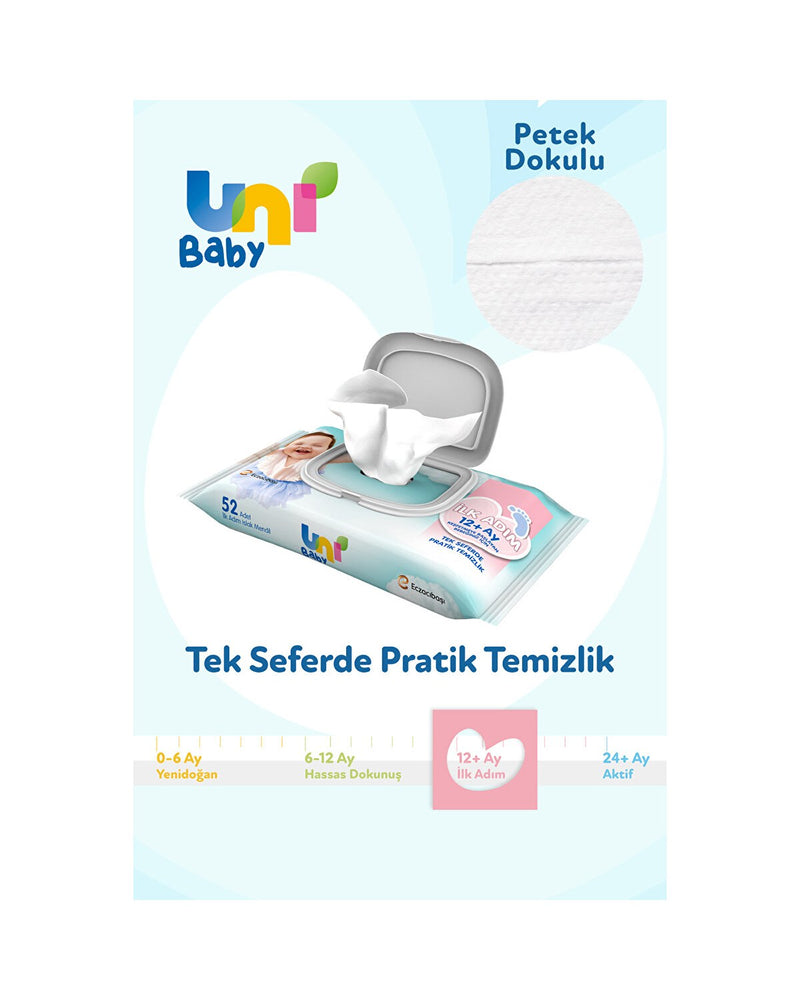 İlk Adım Islak Mendil 3x52 Adet