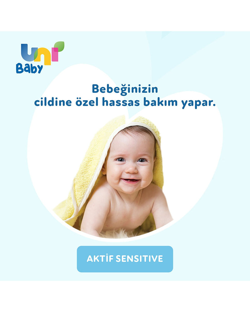 Aktif Sensitive Bebek Islak Mendil 24+ Ay 3x52 Adet