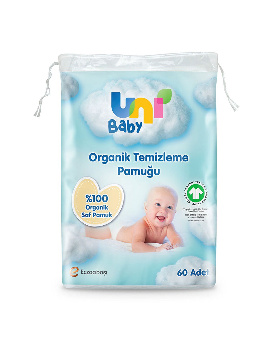 Bebek Temizleme Pamuğu 60 Adet