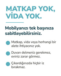 Mobilyanızı tek başınıza sabitleyebilirsiniz - matkap, vida veya alete ihtiyacınız yok