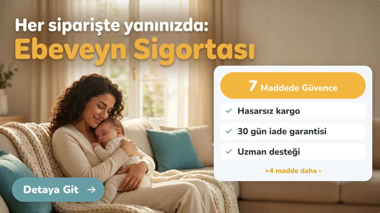 Her siparişte yanınızda Ebeveyn Sigortası